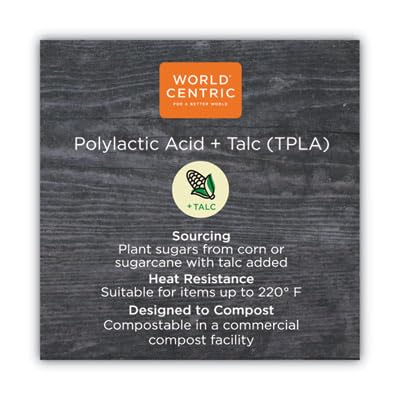 World Centric FO-PS-I TPLA 6.3" Forks – Individually Wrapped (Pack of 750)