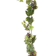 Grape Leaf Garland by Retail Resource – 6 feet, Plastic, Green, Model 14131664