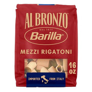 Barilla 16 Ounce (Pack of 1) / Mezzi Rigatoni / 1 Pasta