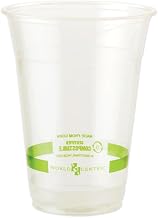 World Centric Cold Cups, 20 Oz, Clear, Carton Of 1,000 Cups