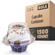 Stock Your Home 1500 Count / Transparent / 1.75 inches Food Storage Containers