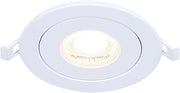 Canarm 5-Inch Led Recessed Ceiling Light, 9W Dimmable with White Finish and 5CCT Color Temp Switch, Lighting for Kitchen, Bathroom and Living Room