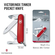 Victorinox Red / 3.6" x 1.0" x 0.6" / 12 Functions Pocket Knives & Folding Knives