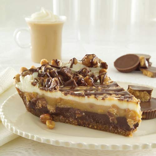 Sweet Street Chocolate Peanut Butter Pie (1 Count) by SWEET STREET DESSERTS – 16 oz, Brown