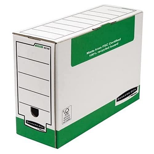 Bankers Box Green / 120mm / Standard Storage File Boxes