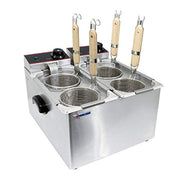 COUNTERTOP ELECTRIC PASTA COOKER by Omcan – Stainless Steel, Silver, Model 43558