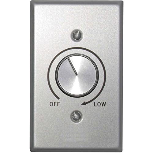 J&D Wall Mount Variable Speed Control Switch 120V Control Up to 2 Fans by J&D Manufacturing – 1"L x 2.13"W x 4.5"H, Model CN25