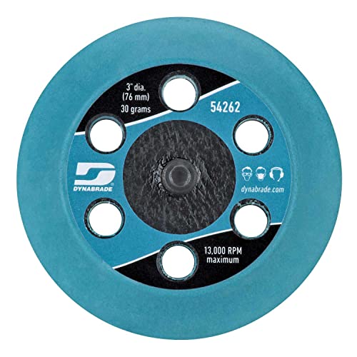 : 3" (76 Mm) Short Hook Pad by Dynabrade – One Size, Multi, Model 54262