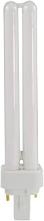 SYLVANIA 20710 - CF26DD/830/ECO - 26 Watt CFL Light Bulb - Compact Fluorescent - 2 Pin G24d-3 Base - 3000K -