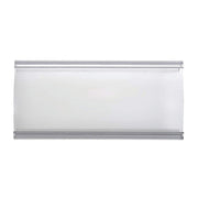 KOST KLIP Clear Open Face C-Channel Data Strip for Wire Shelving - 3" L x 1 1/4" H by KOST KLIP MANUFACTURING LTD – Vinyl, Clear, Pack of 12, Model 109061