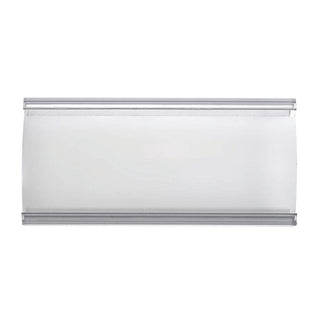 KOST KLIP Clear Open Face C-Channel Data Strip for Wire Shelving - 3" L x 1 1/4" H by KOST KLIP MANUFACTURING LTD – Vinyl, Clear, Pack of 12, Model 109061