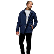 Cotton by TravisMathew – XX-Large, Leather, Mood Indigo, Model Horizon Jacket