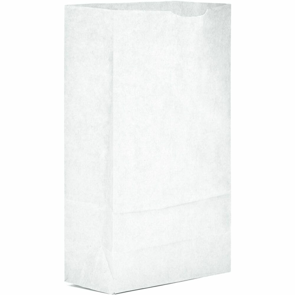 AJM Shopping Bag WB06NP5CES - 1 Each by AJM Packaging – Paper, White, Pack of 500
