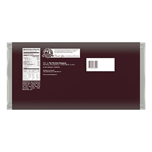HERSHEY'S Milk Chocolate / 80 oz / 1 Candy & Chocolate Bars