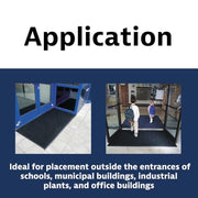 Notrax 24" x 32" / Black / Industrial Floor Mats & Matting