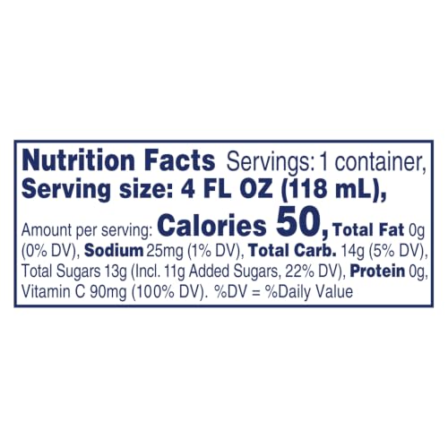 Ocean Spray Cran-Grape / 4 Fl Oz (Pack of 48) / 48 Fruit Juice