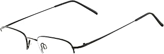 Flexon 607 Eyeglasses 001 Black Chrome 5120