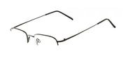 607 Black chrome 49/20/140 MAN Eyewear Frame by Flexon – 49/20/140, Plastic, Black Chrome, Model FLEXON 607