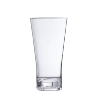 Outside Shatter and Chip Resistant BPA Free 6 Pack Premium Copolyester Plastic Drinkware Glasses by Fortessa – 20 Ounce (6 Pack), 20 ounces, Plastic, Iced Beverage Glass, Pack of 6