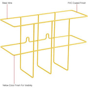 Wire Binder Rack by Global Industrial – Steel, Yellow, Model TWWBT01