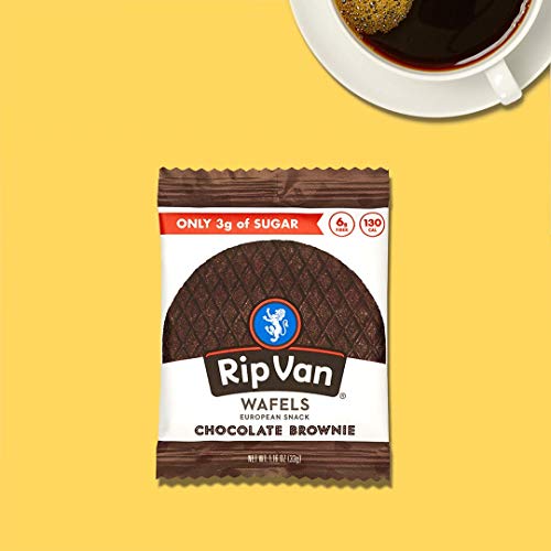 Rip Van Wafels Chocolate Brownie / 55.68 Ounce (Pack of 1) / 1 Waffles