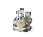 Condiment set by Hendi – Stainless Steel Glass, Silver, Model 465332