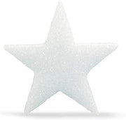 Hygloss Products Foam Stars Craft Foam (XPS) for Crafts and Decoration, 4 x 4-Inch, ½-Inch Thick, White, 100 Pieces
