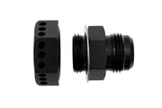 9832122 Valve Cover Vent Fitting -12an Bl by Red Horse Performance – Metal, Black, Model 9832-12-2