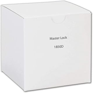 Master Lock #1850D 1-7/8" Stainless Steel Combo Lock