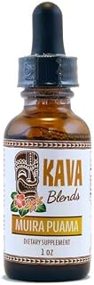 Muira Puama Kava Tincture Blend – Natural Energy, Focus & Mood Support | Noble Kava Root & Muira Puama Extract
