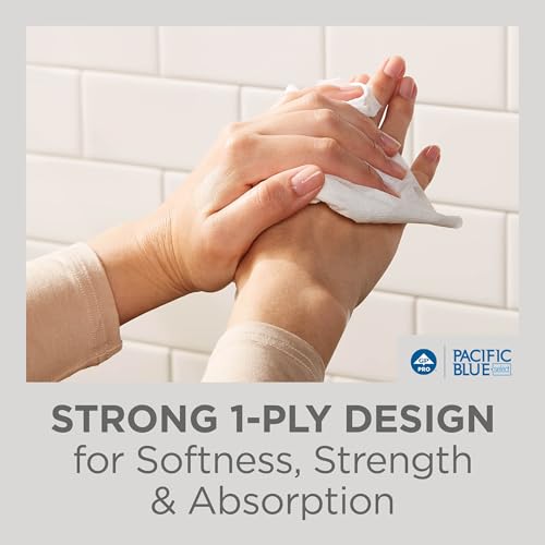 Georgia-Pacific Pacific Blue Select / 250 Count (Pack of 16) / White Paper Towels