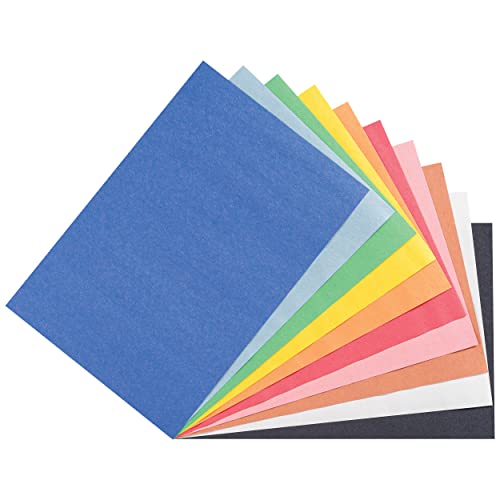 Prang 6" x 9" / 10 Colors may vary / Solid Color Construction Paper