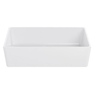 1/2 Size Modular Pan White Melamine - 10"L x 12"W x 3"H by HUBERT – Melamine, White, Model H0224-BWHITE