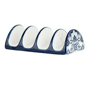 10 Strawberry Street Set of 2 Taco Cradles / Talavera Blue / 1 Serveware Accessories