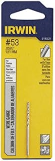 IRWIN Wire Gauge Drill Bit Hss, No. 53 Carded