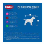 TRIXIE Large / Gray / Traditional Dog Houses