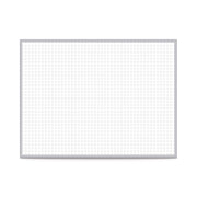 Ghent Magnetic / 73"W x 48.5"H / 1 Inch Grid Dry Erase Boards