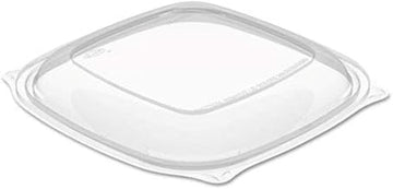Dart PresentaBowls Pro Square Clear Plastic Lid for 24-64 oz PresentaBowls Pro Bowls, C2464BDL (252 Count)