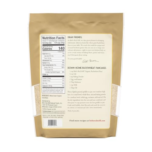 Bob's Red Mill 22 Ounce (Pack of 4) / VO / 1 Wheat Flours & Meals