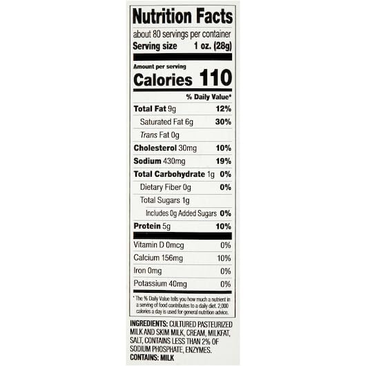 American Extra Melt White Process Cheese Loaf by Land O Lakes – 5 Pound (Pack of 6), Pack of 6, Model 48154