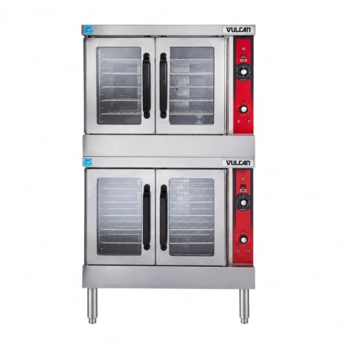 VULCAN Double Deck | LP Gas / Silver / 14.8 cubic_feet Commercial Ovens