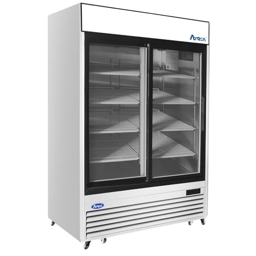 Atosa 44.8 cu. ft. | Sliding Door / Stainless Steel / 44.9 cubic_feet Refrigerators