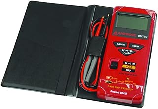 Fluke - DM78C - Amprobe, Multimeter, LCD, 5.1 L x 0.6 H x 3.1 W in, 50 to 60 Hz