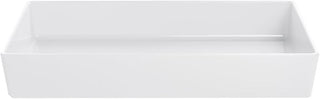 HUBERT Full Size White Melamine Modular Pan - 20" L x 12" W x 3" H