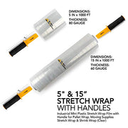 Modern Innovations 4 Count / Clear / Starter Kit Stretch Film