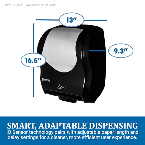 San Jamar Hybrid / White / 16.5" x 13" x 9.25" Commercial Paper Hand Towel Dispensers