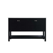 Theo Bathroom Vanity black by Lighting Design – Wood, Black, Model VF16454DBK