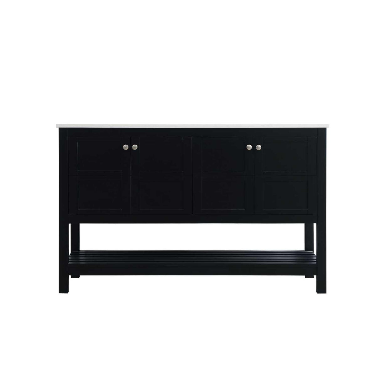 Theo Bathroom Vanity black by Lighting Design – Wood, Black, Model VF16454DBK