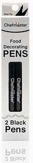 Chefmaster Black Food-Decorating Pens, Pack of 2