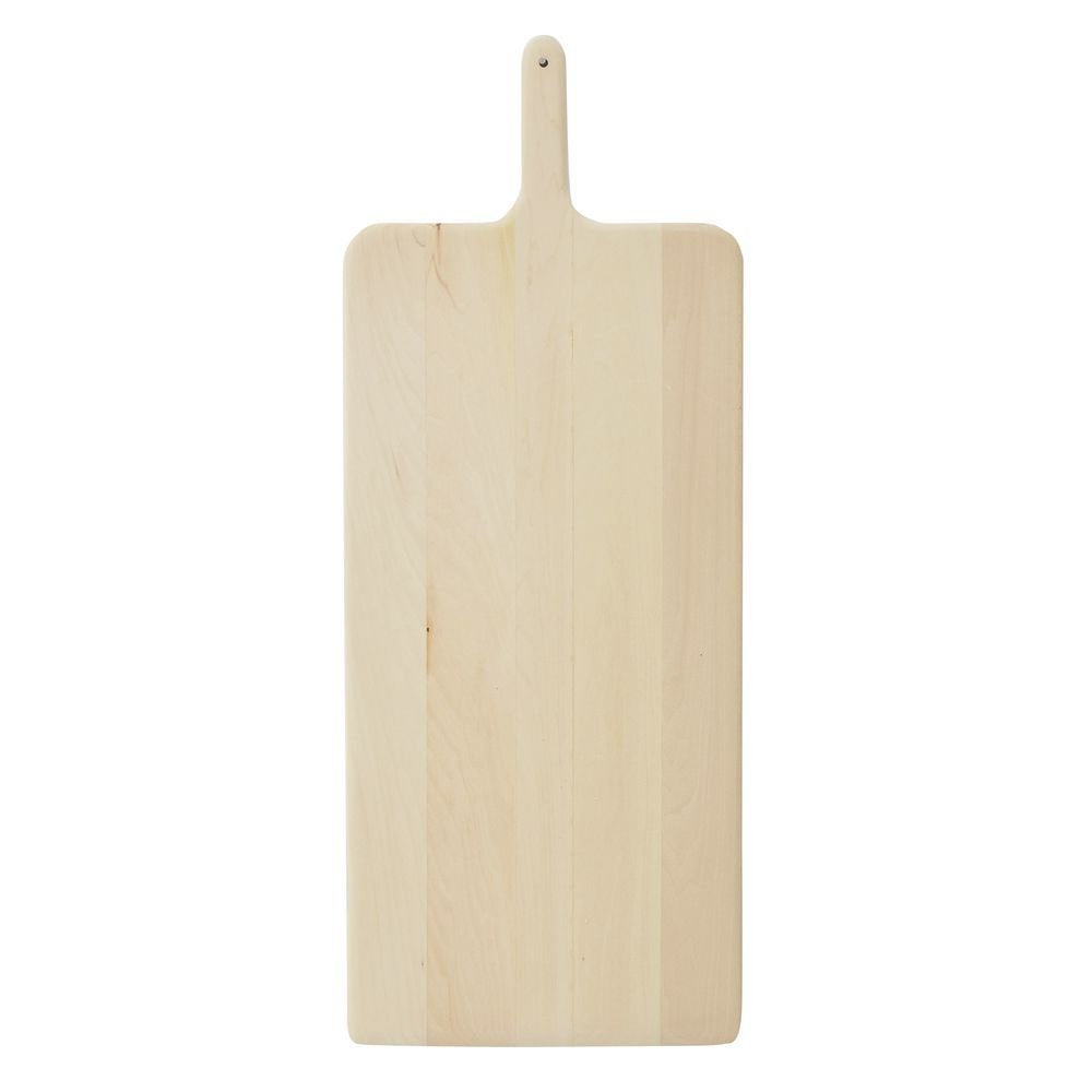 Mr Peel Rectangular Wood Pizza Peel with 6 1/2"L Handle - 29"L x 14"W Blade by MR PEEL INC – 14.0 inches, Model 3549